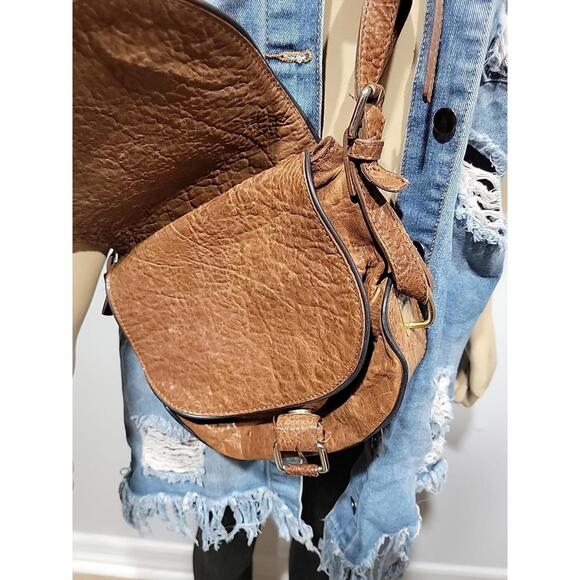 Whistles brown saddle crossbody bag W 9